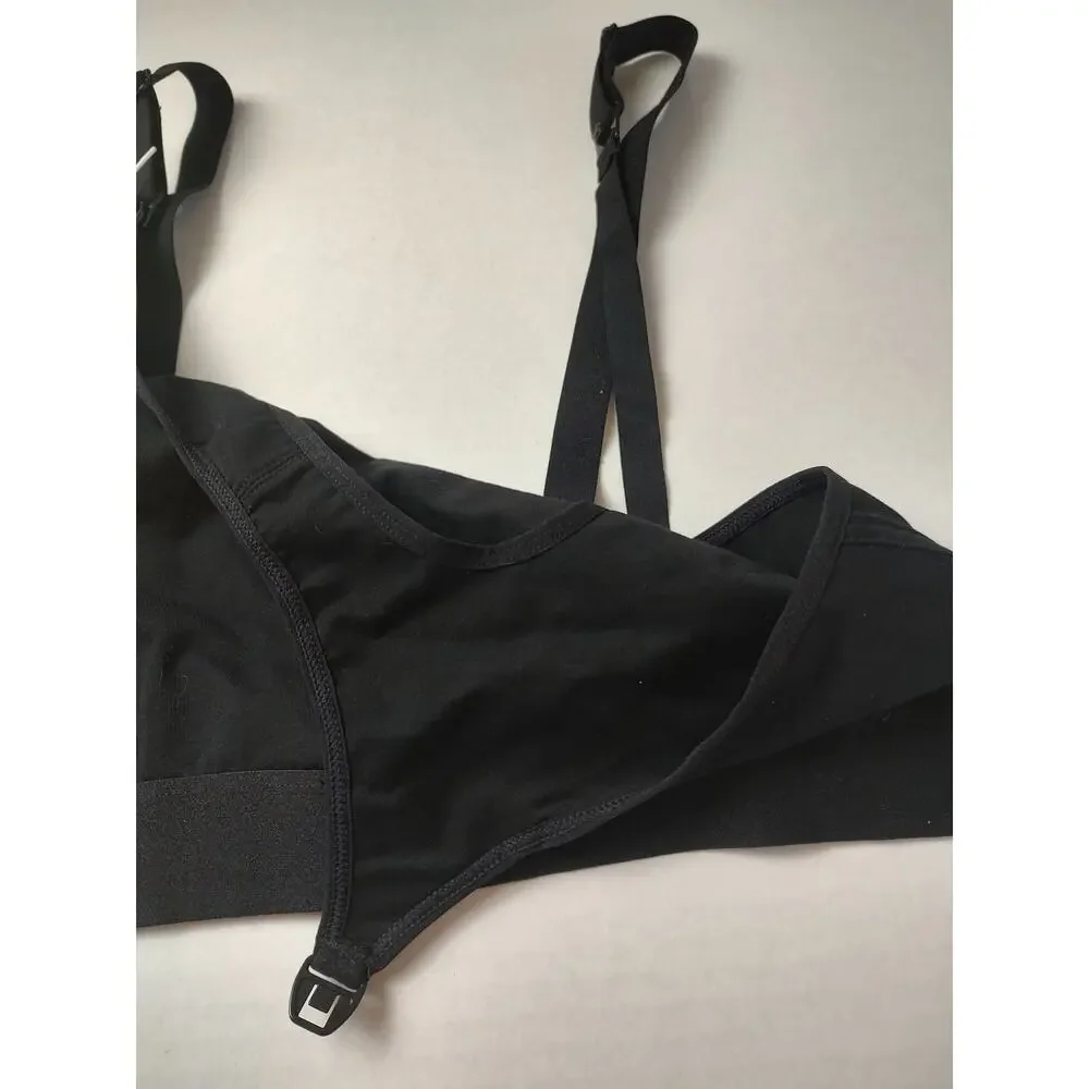 Momcozy The Original Basic Pumping Nursing Bra Black XL